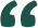 quote icon